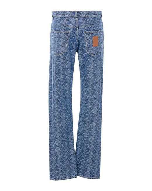 Lanvin Blue Denim Jeans for men