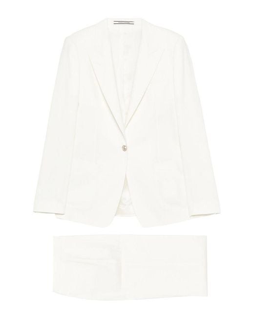 Tagliatore White Suit