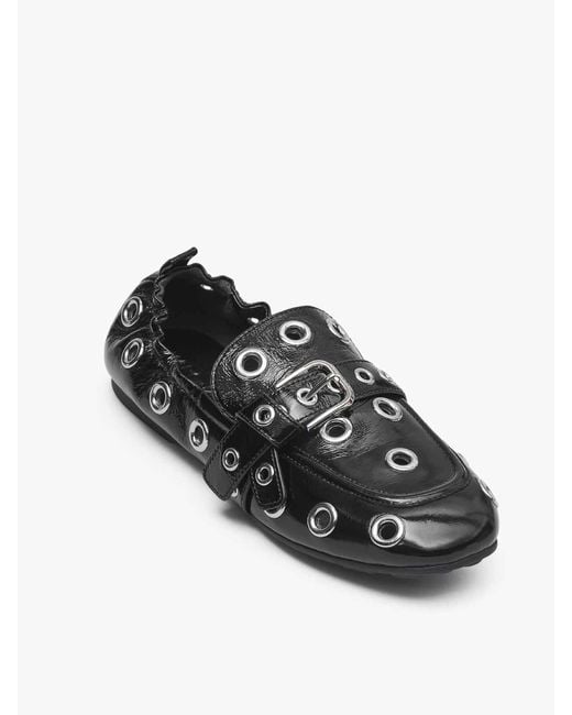 Marc Jacobs Black The Jude Loafer Studs