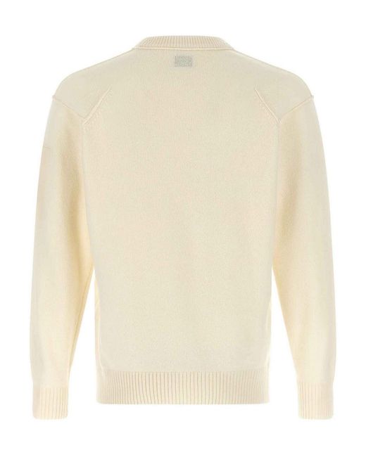 C P Company White Lens Sweater for men