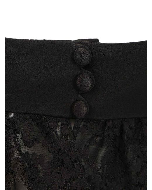 Chloé Black Lingerie Top