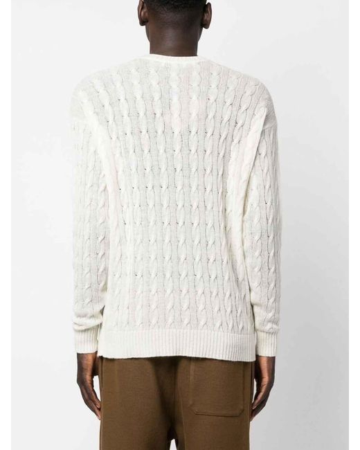 Etro White Sweater for men