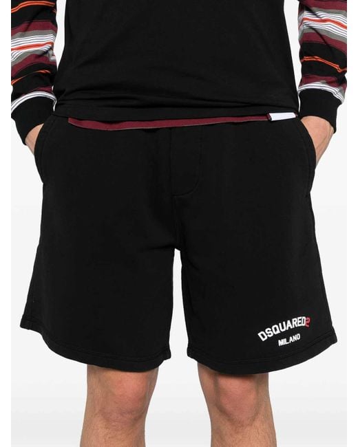 DSquared² Black Short Pant for men