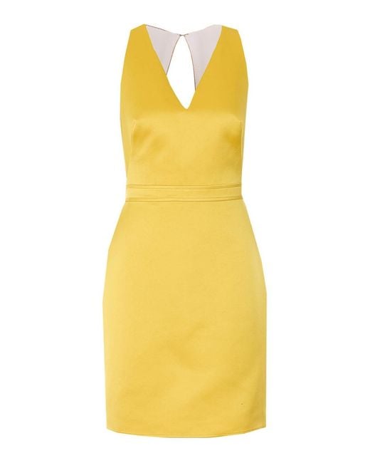 Elisabetta Franchi Yellow Dress