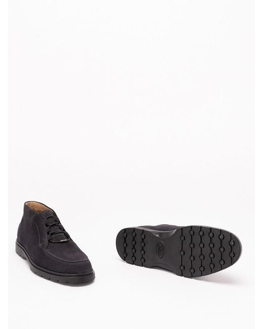 Tod's Blue Desert Boots for men