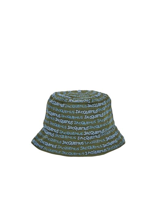 Jacquemus Green Bucket Hat for men