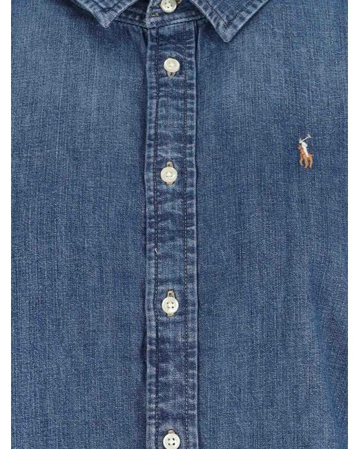Polo Ralph Lauren Blue Denim Shirt