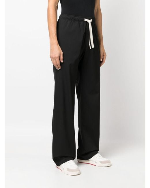 Palm Angels Black Track Pant for men