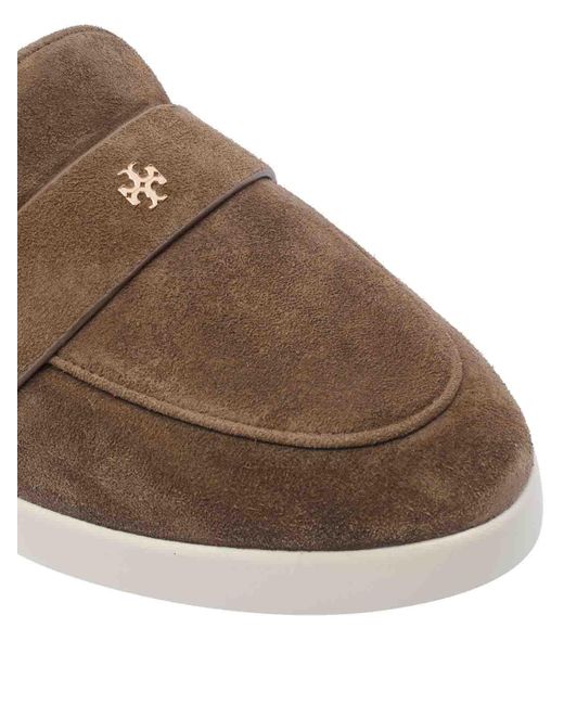 Tory Burch Brown Ballet Sport Loafers