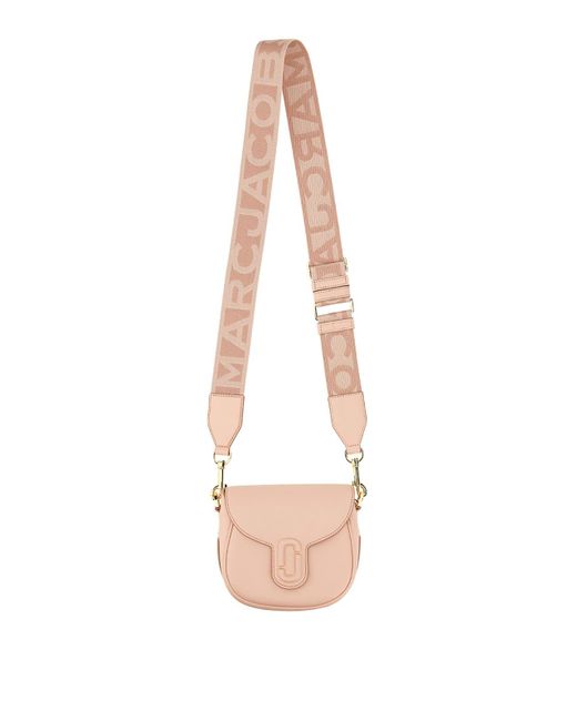 Marc Jacobs White The Covered J Marc Saddle Bag