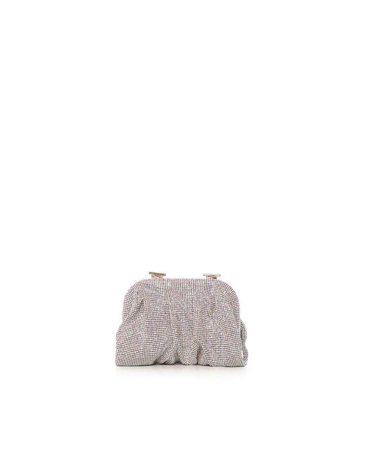 Benedetta Bruzziches Gray Venus La Petite Clutch Bag