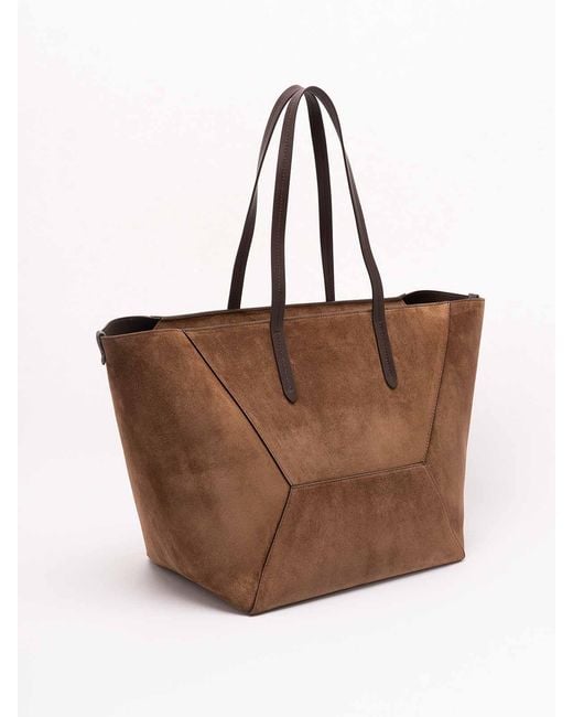 Brunello Cucinelli Brown 'Bc Duo' Handbag