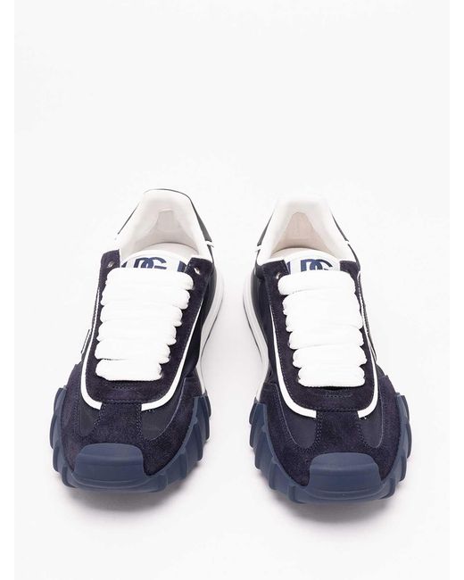 Dolce & Gabbana Blue 'Dg Athletic' Sneakers for men