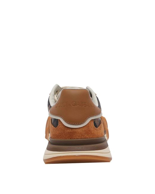 Dolce & Gabbana Brown Sneakers