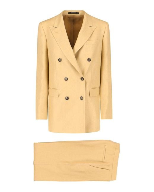 Tagliatore Natural Double-Breasted T Jasmine Suit
