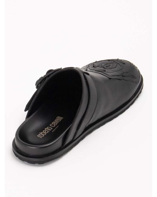 Roberto Cavalli Black Loafers for men