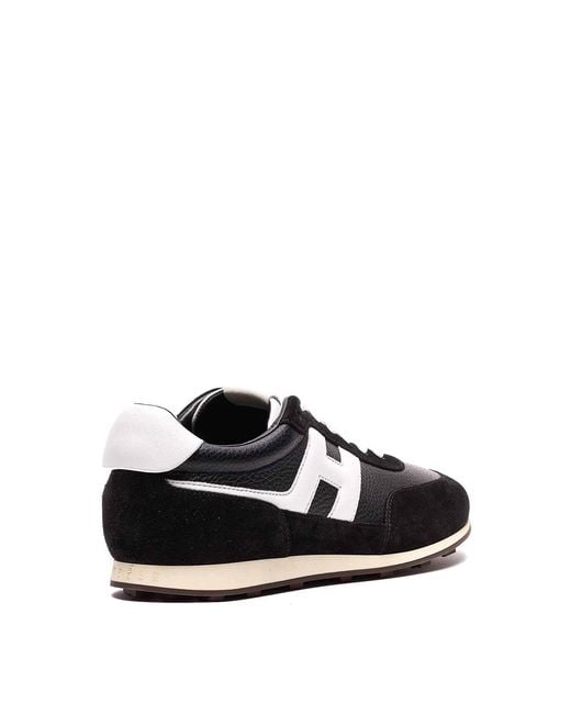 Hogan Black Athletic Sneakers for men