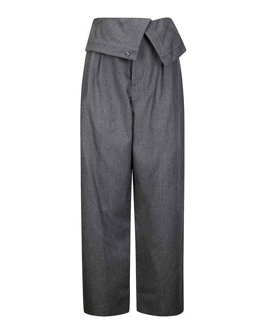 J.W. Anderson Gray Fold Over Trousers