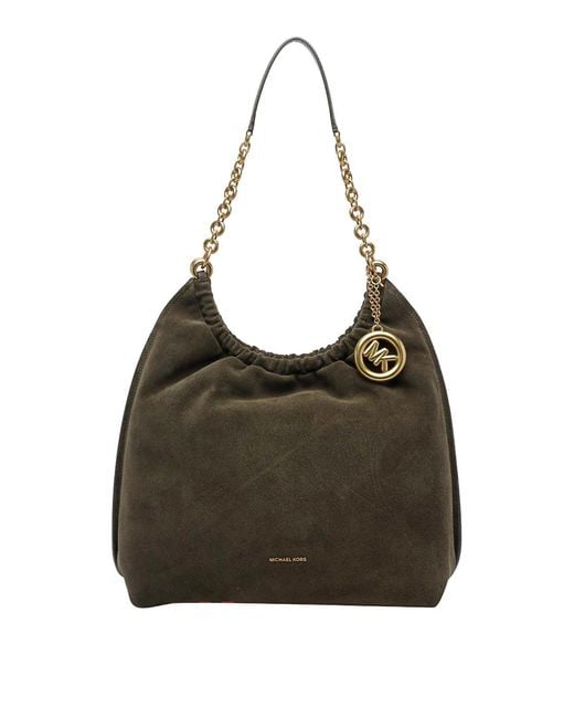 MICHAEL Michael Kors Brown Large Indie Shoulder Bag