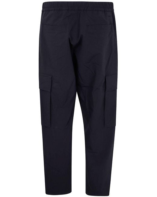 Laminar Blue Regular Trousers for men