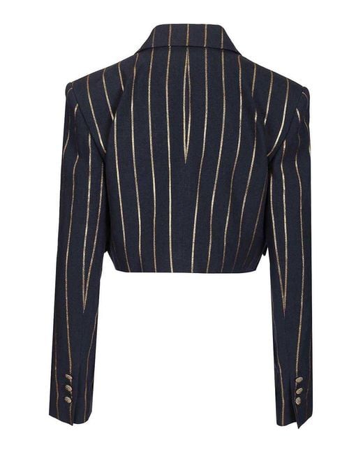 Vivienne Westwood Blue Cut Off Blazer