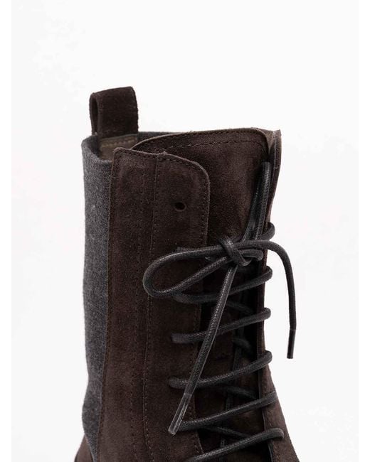 Brunello Cucinelli Brown Ankle Boots