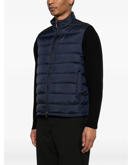 Paul & Shark Blue Outwear Waistcoat for men