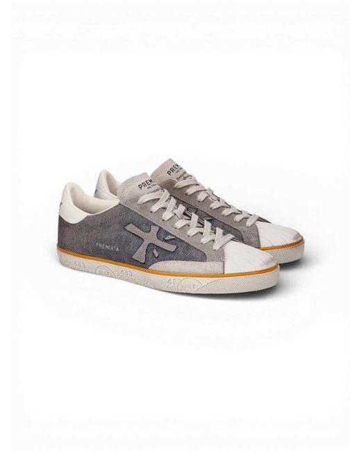 Premiata White Sneakers for men