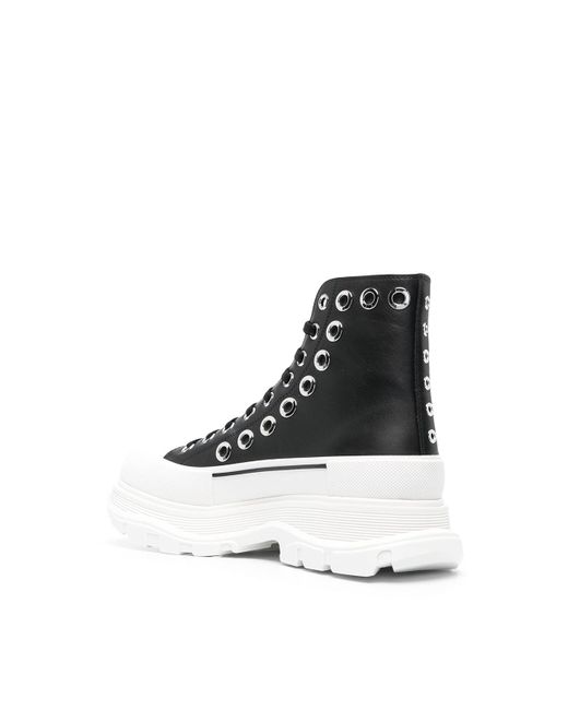 McQueen Black Joey Sneakers for men