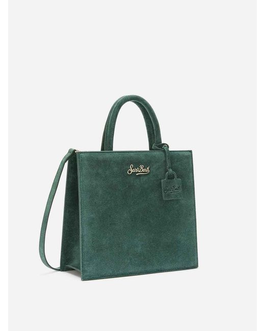 Mc2 Saint Barth Green Shop Bag Midi