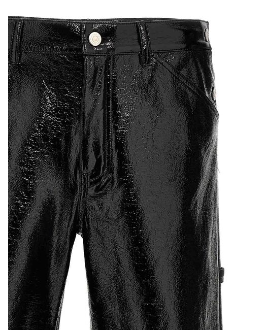 Courreges Black Sailor Pants for men