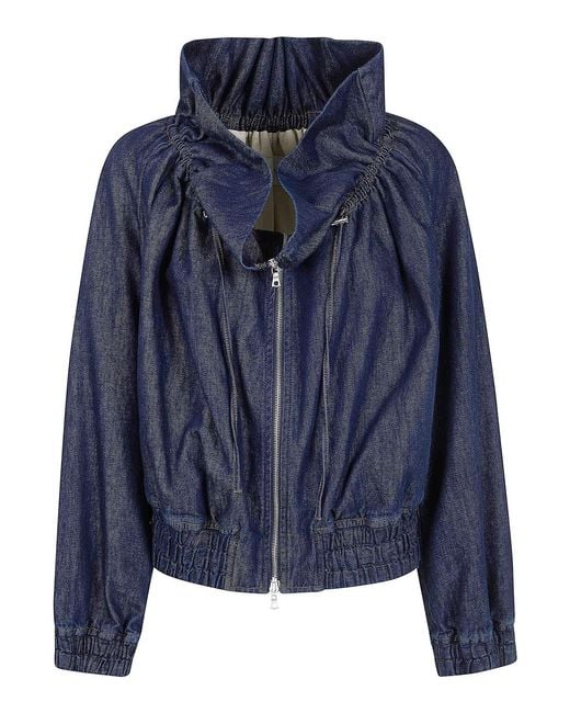 Dries Van Noten Blue Voly Denim Jacket