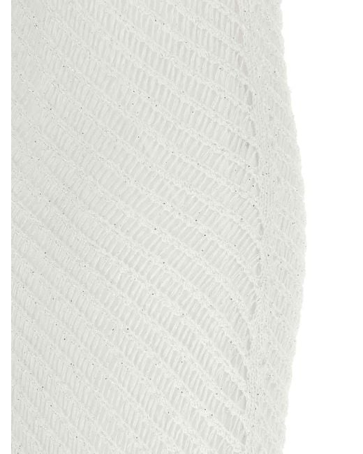 Pinko White Dress