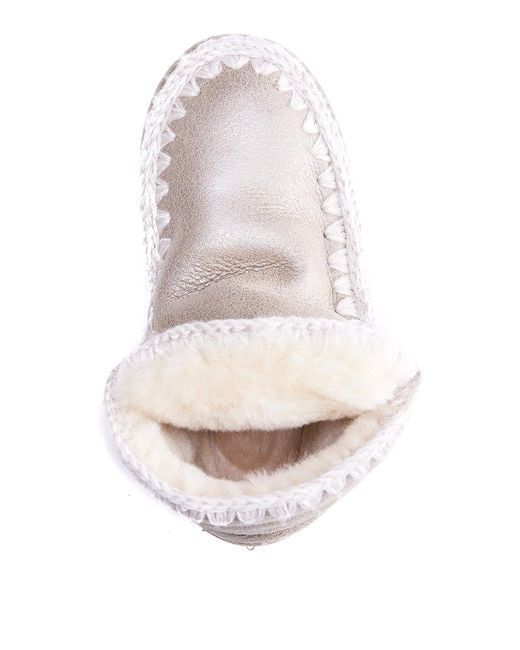 Mou Natural Eskimo 18 Ankle Boots