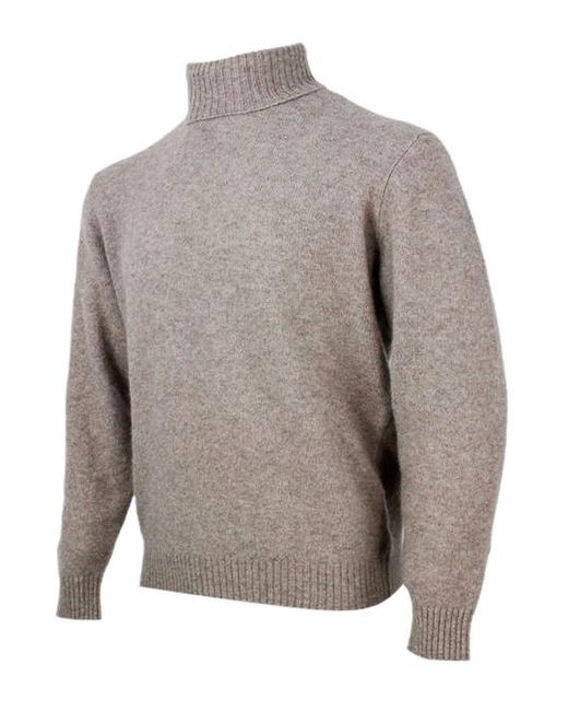 FILIPPO DE LAURENTIIS Gray Sweater for men