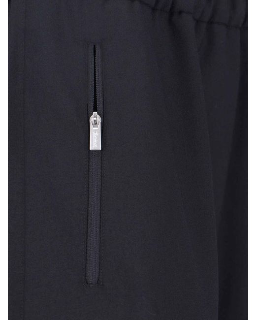 Laminar Blue Wide Trousers