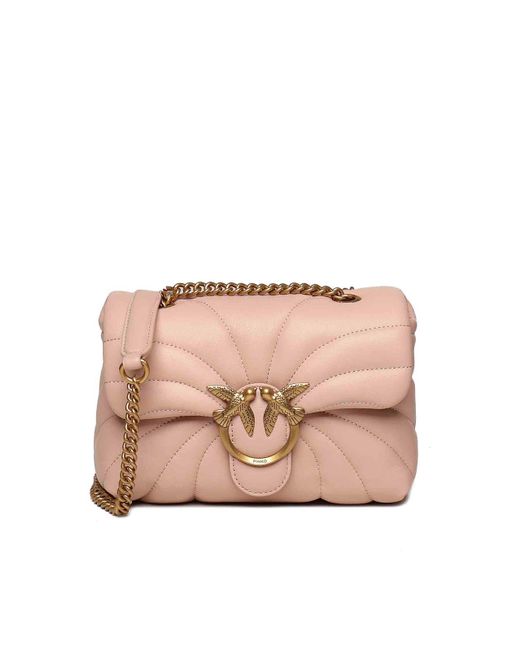 Pinko Pink Love Bag Puff Butterfly Mini Bag