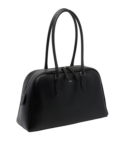 A.P.C. Black Paloma Handbag