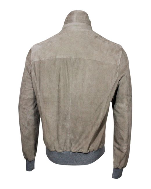 Barba Napoli Gray Naples Jackets for men
