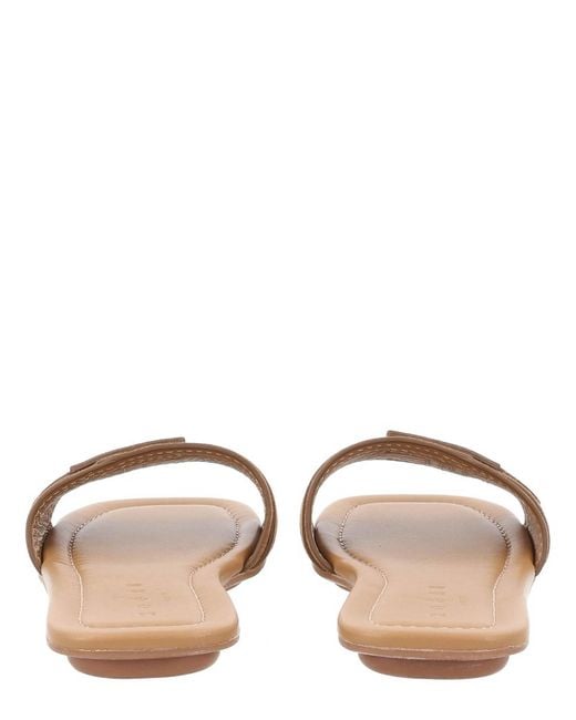 Hogan Brown Sandalo Flat