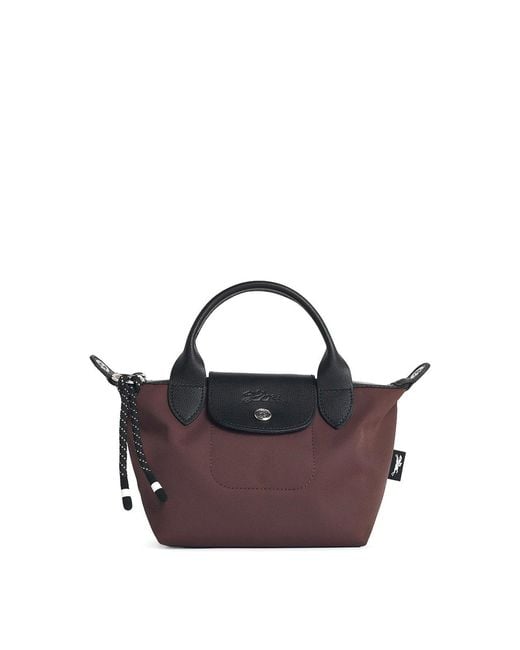 Longchamp Pink Bag With 'Xs Le Pliage Energy' Handle