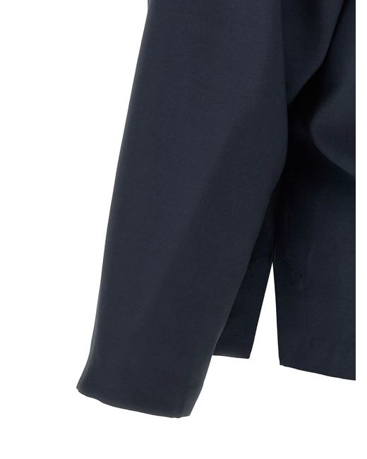 KENZO Blue Kimono Blazer for men