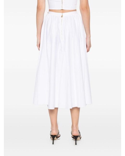 Elisabetta Franchi White Skirt