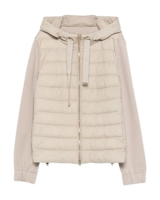 Herno Natural Hooded Puffer Jacket