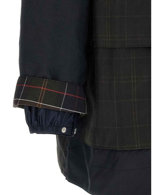 Barbour Blue Parka