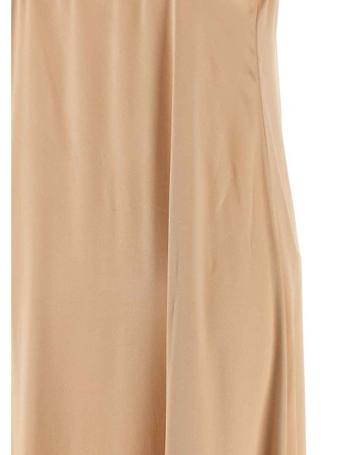 Ferragamo Natural Viscose Dress