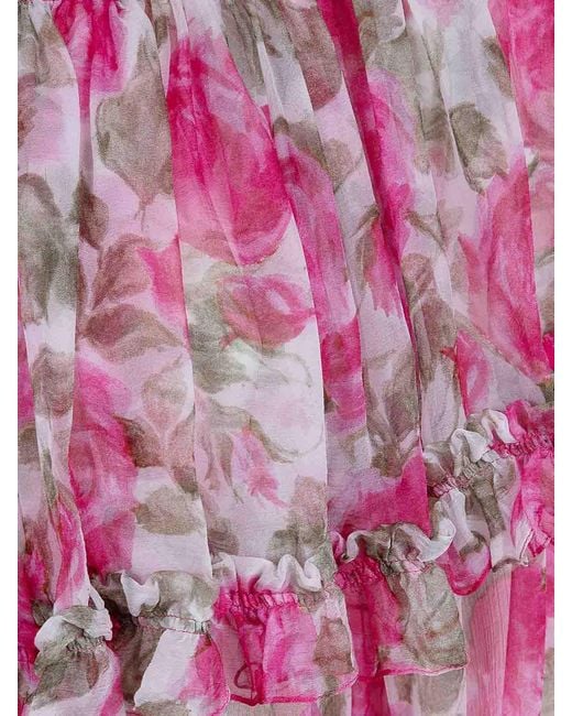 Chloé Pink Floreal Shirt