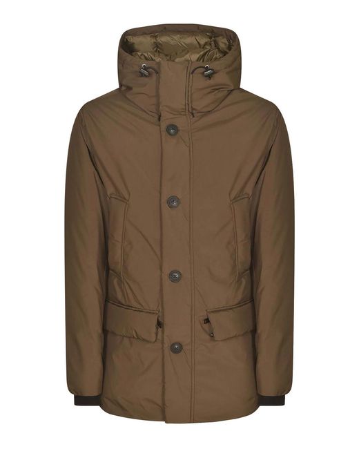 Woolrich Brown Coats for men