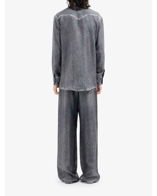 Pierre Louis Mascia Gray Aloe Shirt
