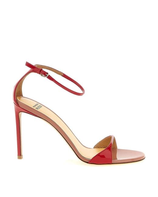 Francesco Russo Pink R1S1023 Sandals